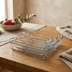 Pyrex Baking Dish Set - 3 Pcs
